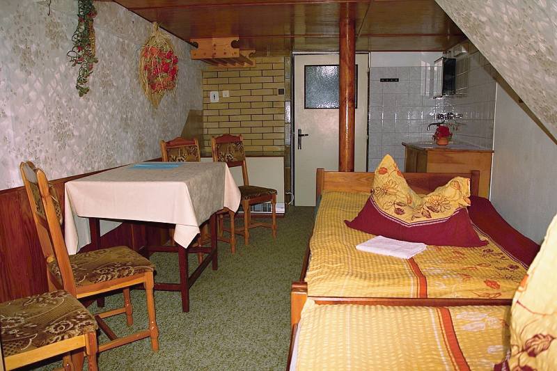 Simple rooms at Pultarka cottage provide cheap accommodation in Pec pod Snezkou
